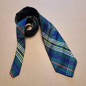 Vintage Tie - Green Plaid